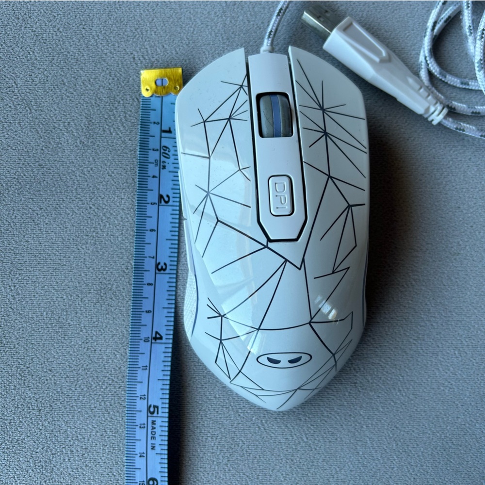 MageGee ~ Wired DPI Mouse ~ White - Picture 4 of 6